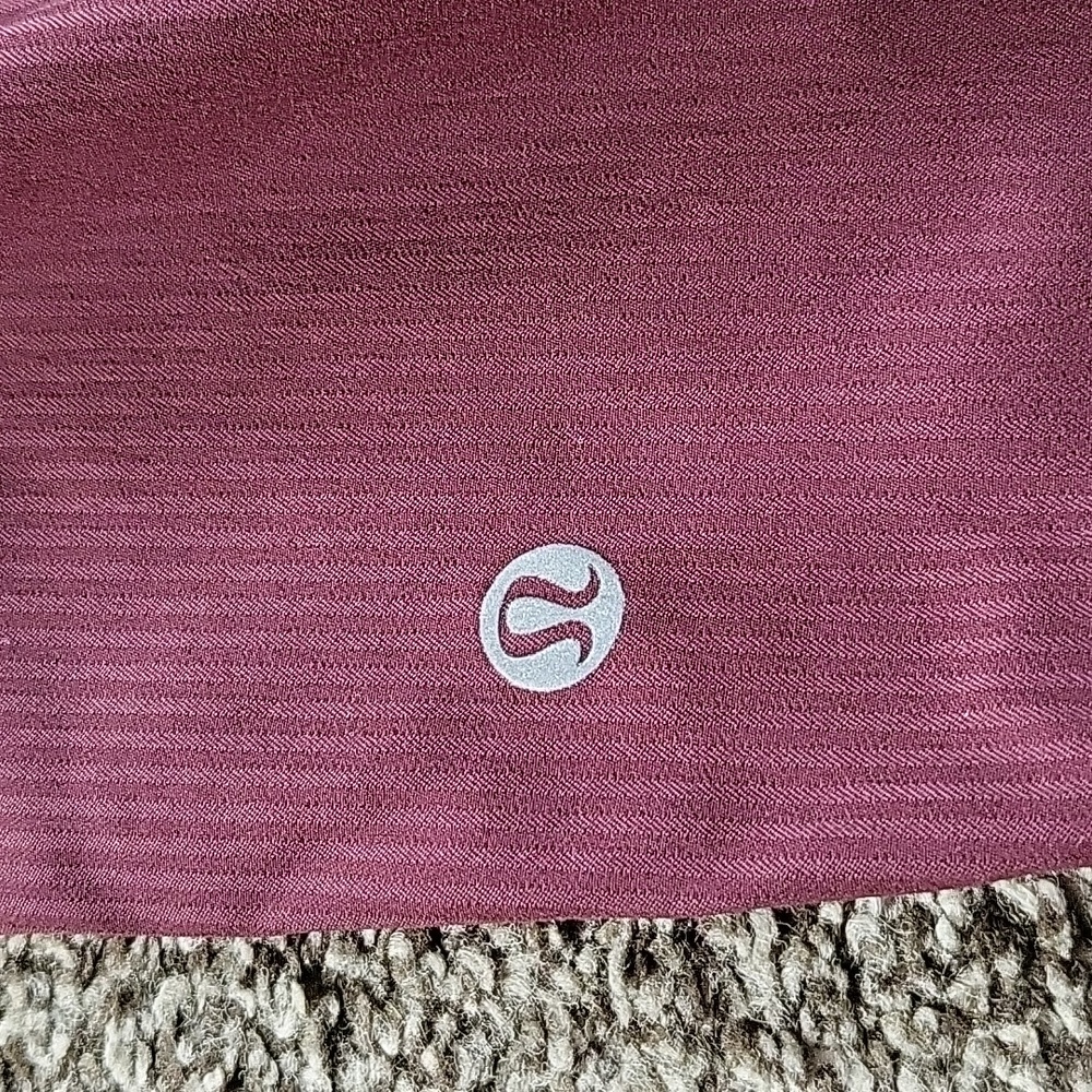 Lululemon Dance Studio Jogger Maroon Mid Rise Full Length Womens Size 8 - Picture 2 of 11